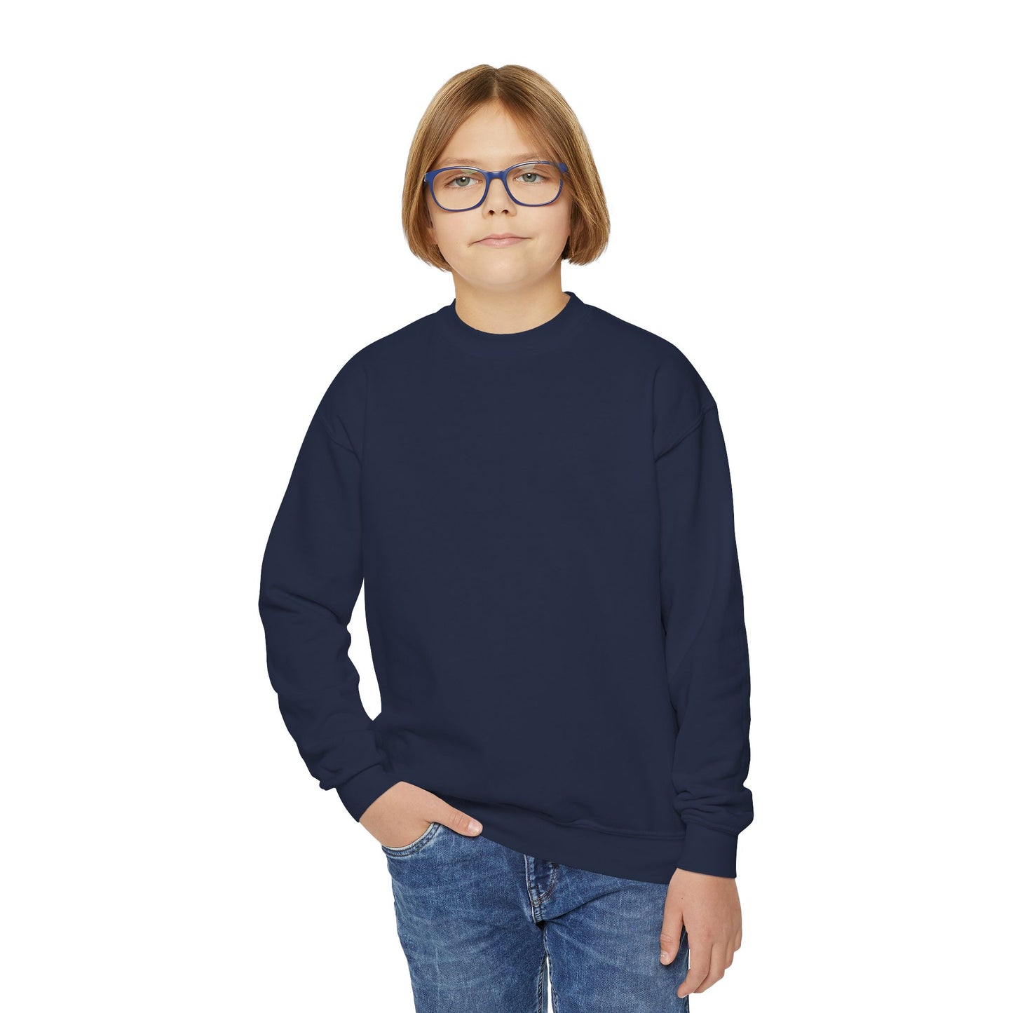 Embroidered Parrot Youth Sweatshirt