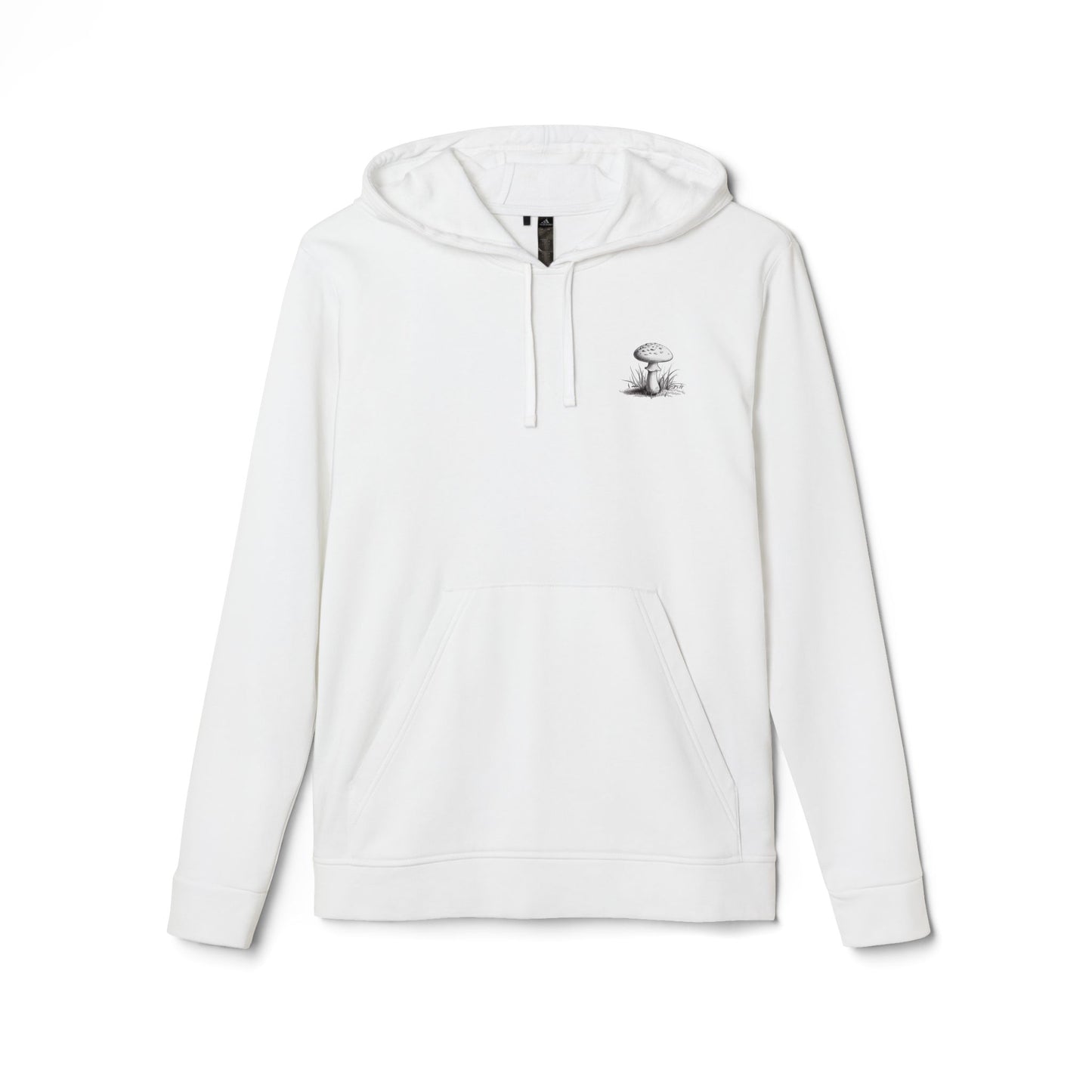 adidas Unisex Fleece Hoodie mushroom