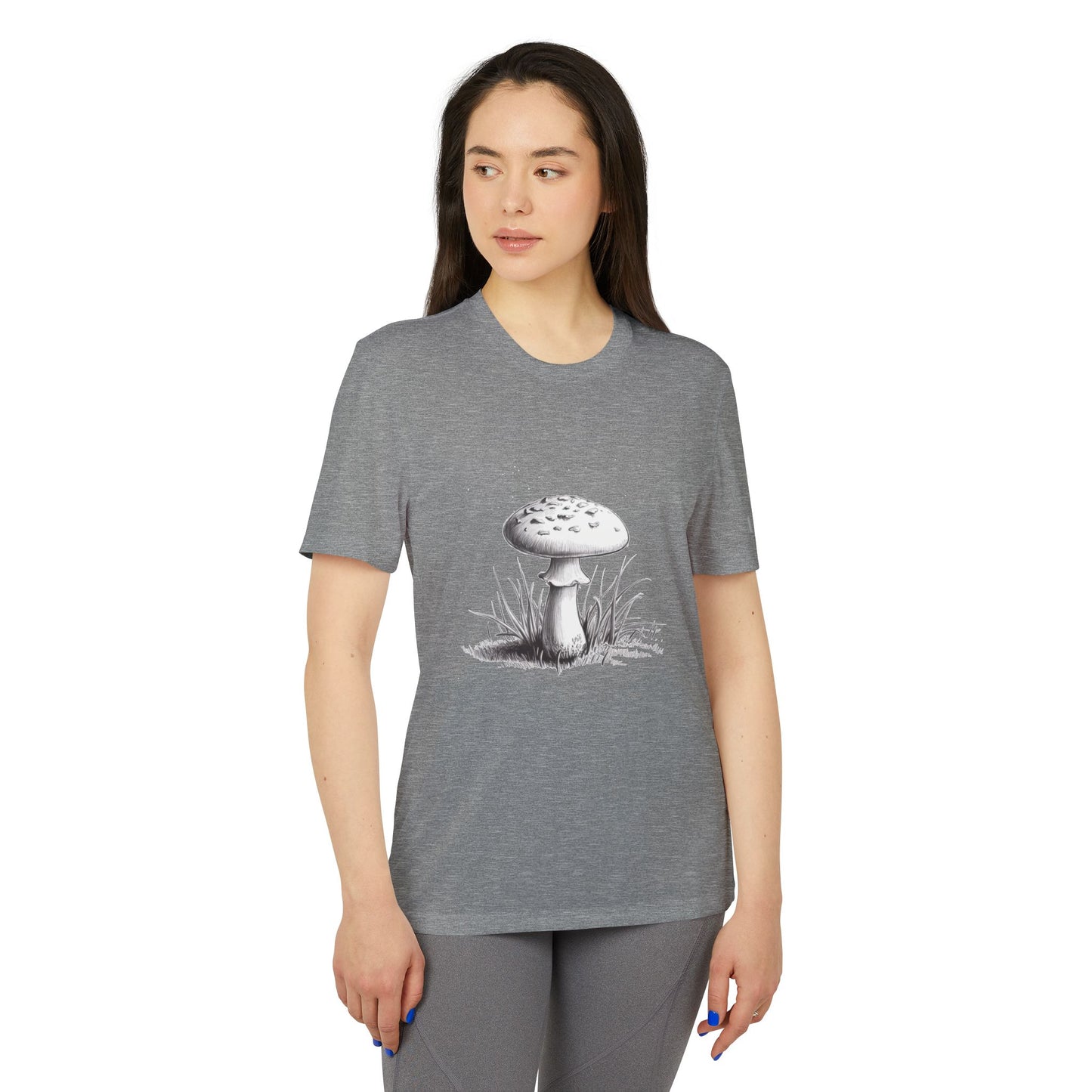 adidas Unisex Sport T-shirt  trendy 2025 mushroom