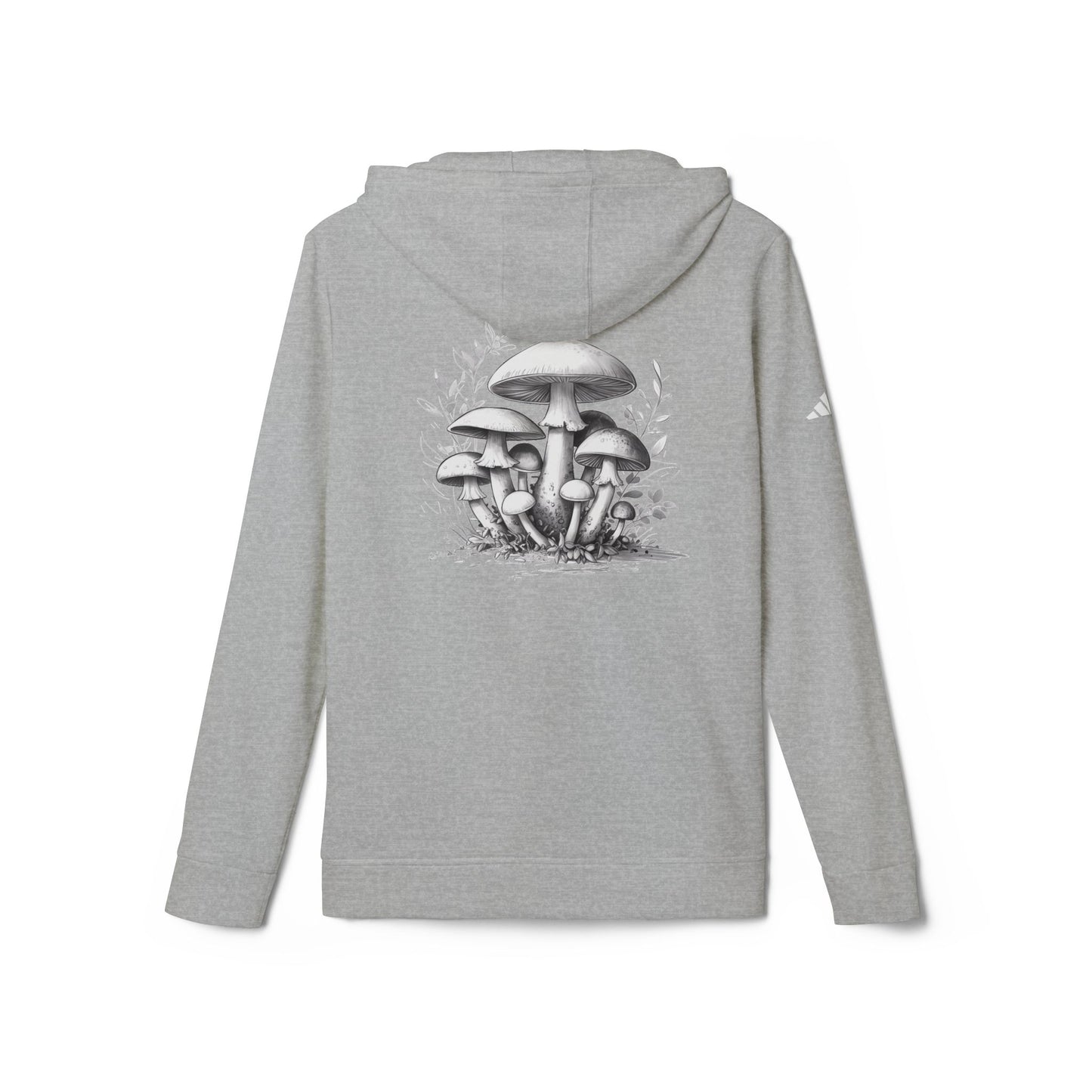 adidas Unisex Fleece Hoodie mushroom