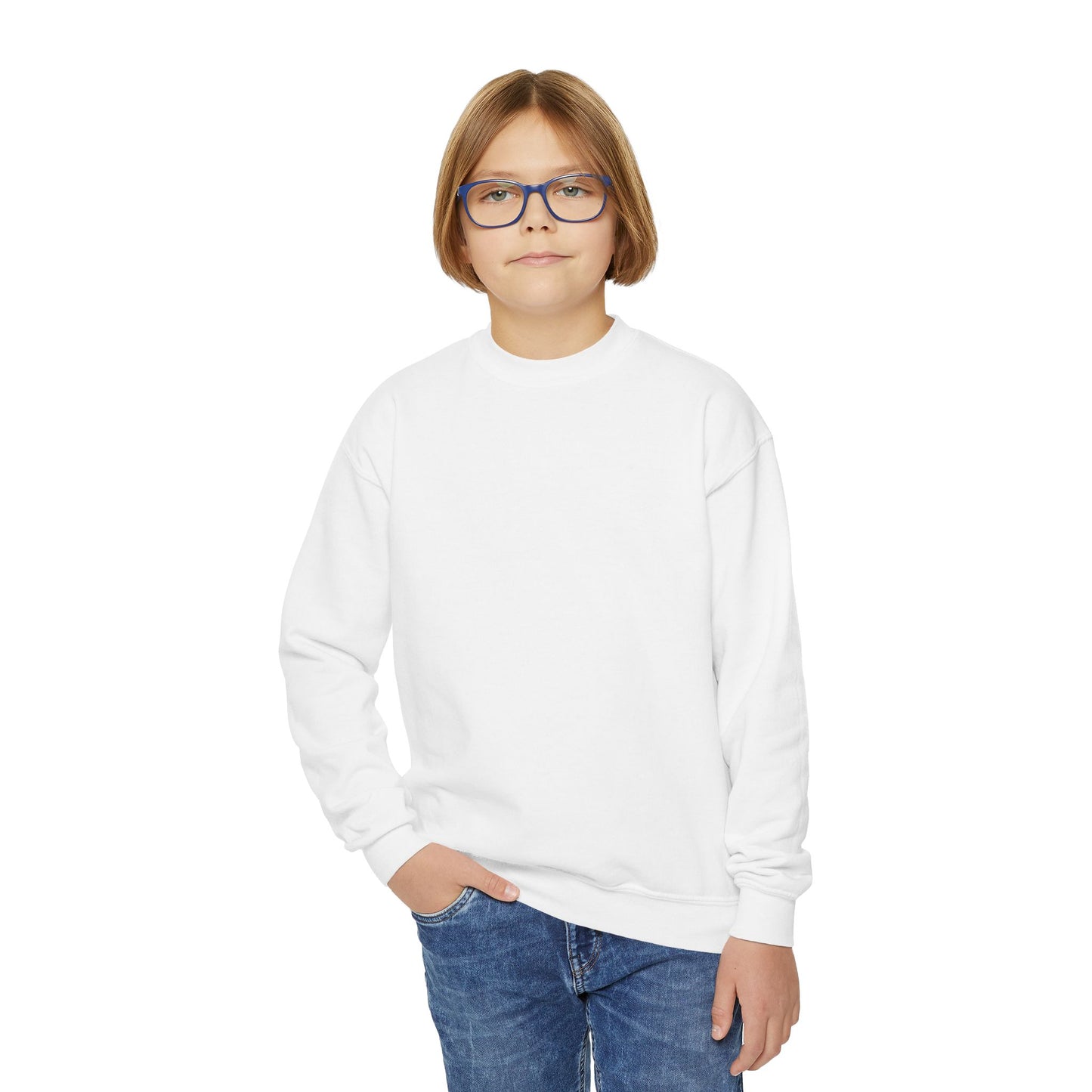 Embroidered Parrot Youth Sweatshirt