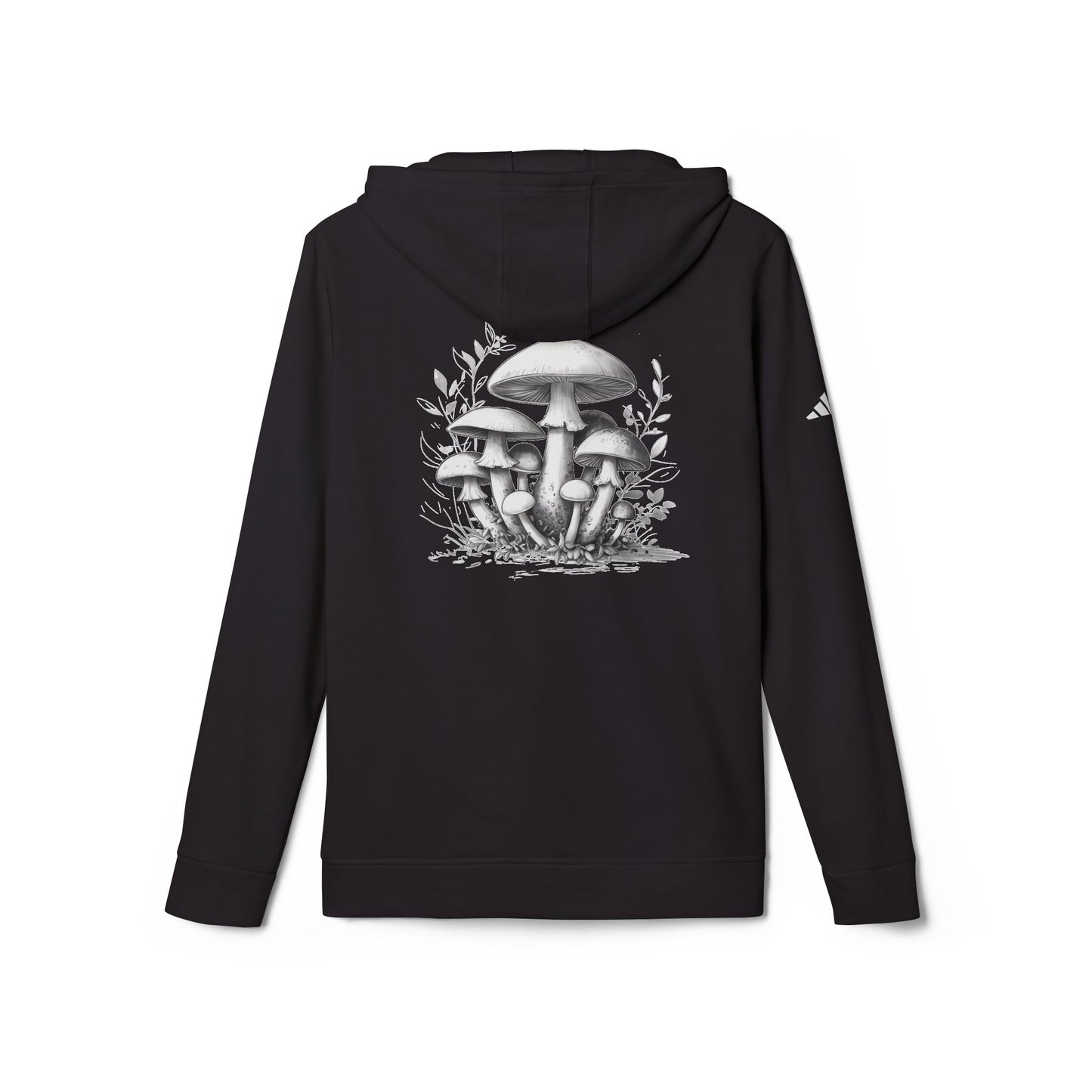 adidas Unisex Fleece Hoodie mushroom