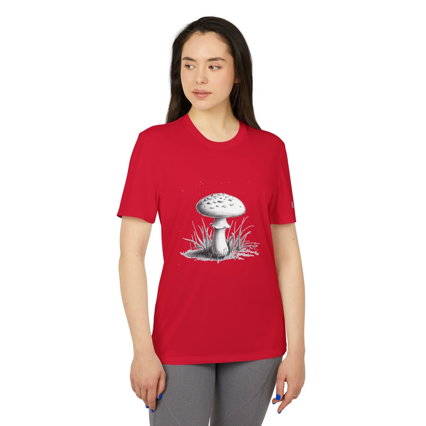 adidas Unisex Sport T-shirt  trendy 2025 mushroom