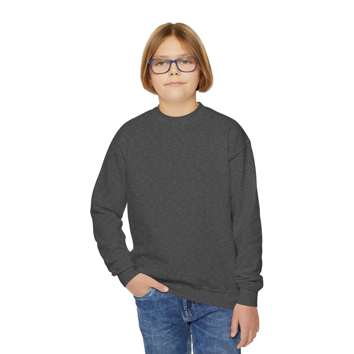 Embroidered Parrot Youth Sweatshirt