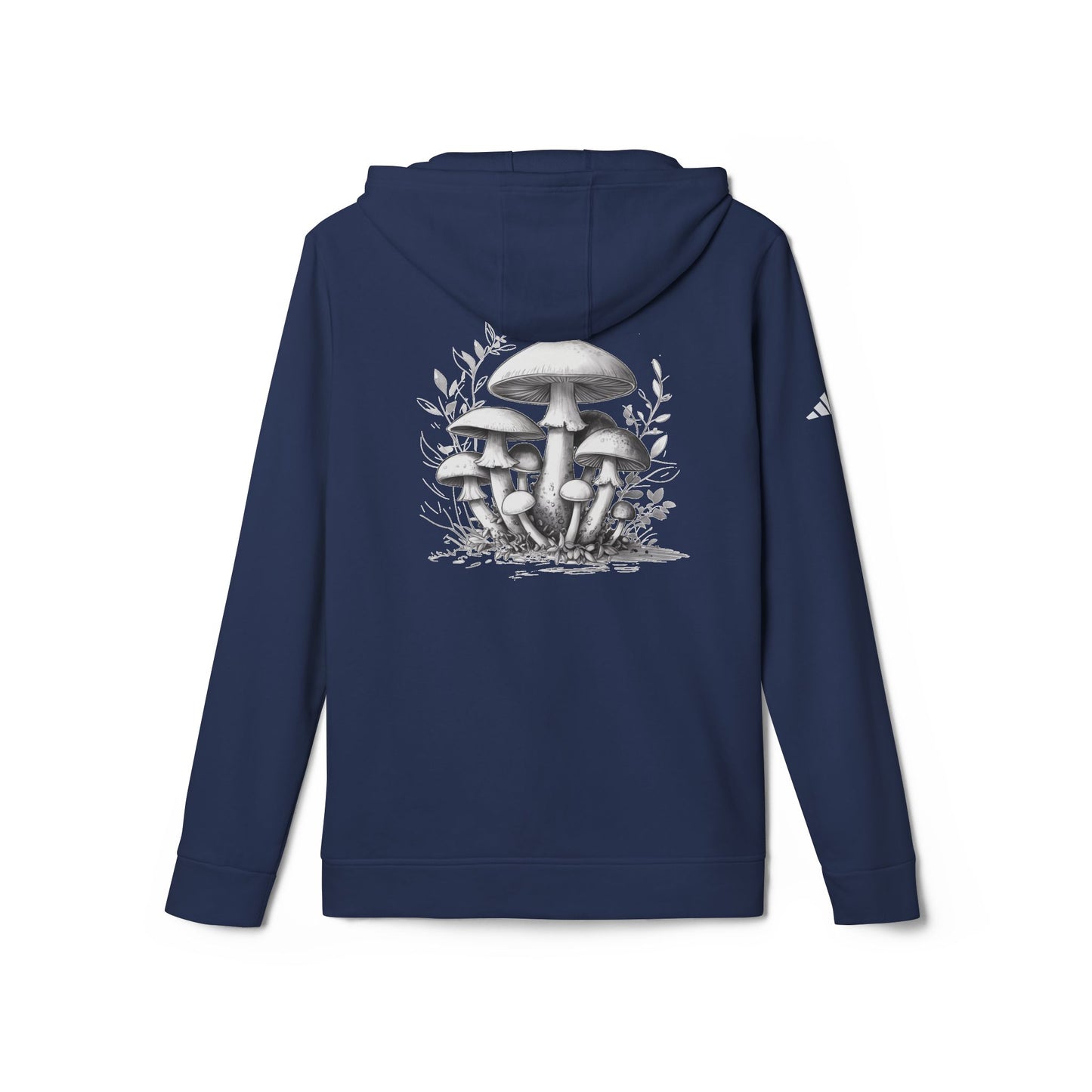 adidas Unisex Fleece Hoodie mushroom